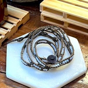 Chan Luu Leather Wrap Bracelet